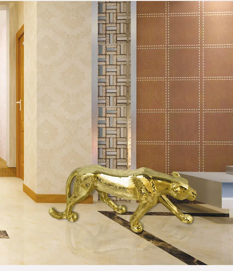 Long Leopard Ornaments for Living Room Decor Long Leopard Ornaments for Living Room Decor