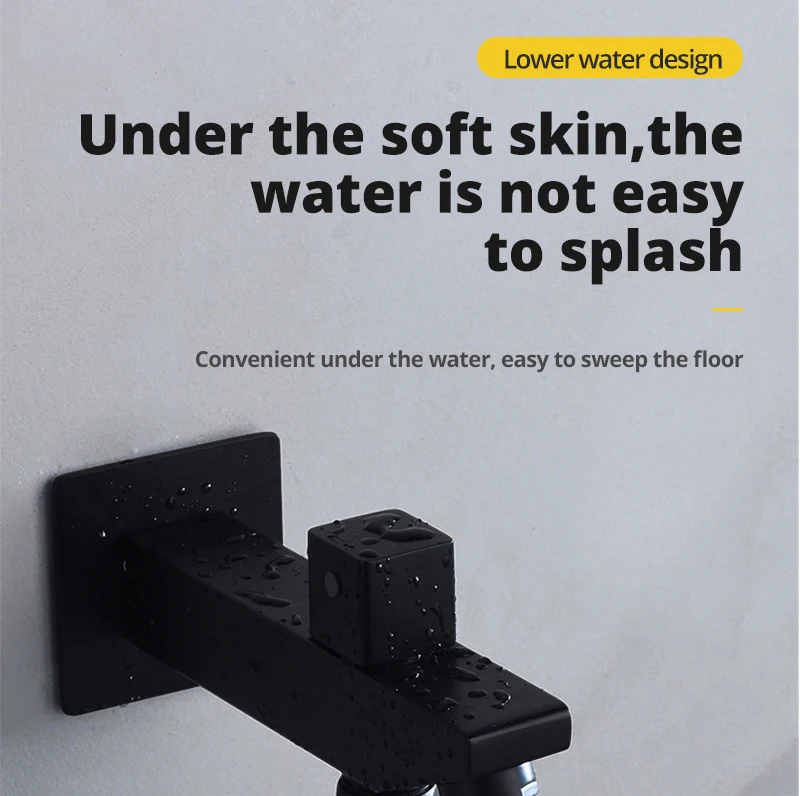 Luxury 16/20 Inch 400/500mm Rainfall Mist Spray LED Shower Head Set