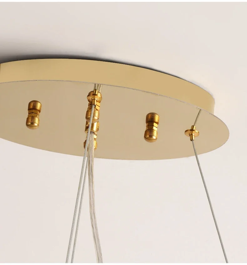 Luxury Gold Crystal LED Chandeliers Living Dining Room Luxury Gold Crystal LED Chandeliers Living Dining Room