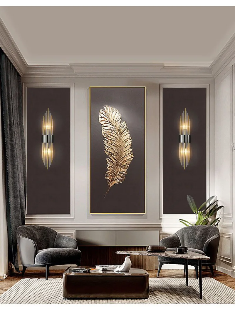 Luxury Wall Lamp LED Gold Wall Light