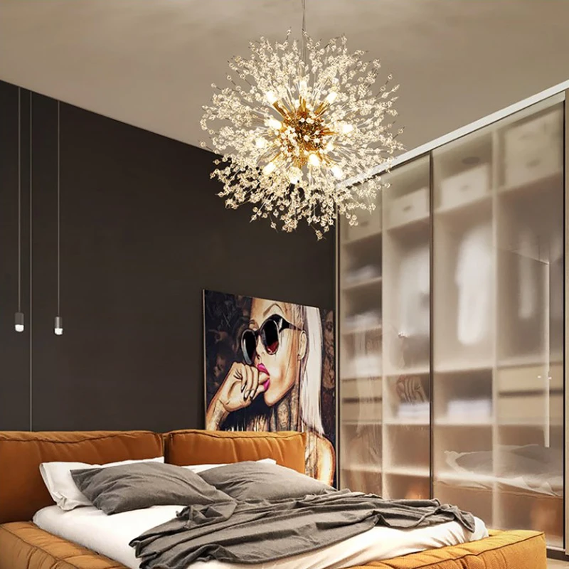 Modern Dandelion LED Lighting Pendant Lights LIGHTING Body Color : Golden 40cm 8|Golden 50cm|Chrome 40cm|Chrome 50cm|Golden 55cm|Chrome 55cm|Golden 60cm|Chrome 60cm Modern Dandelion LED Lighting Pendant Lights LIGHTING Body Color : Golden 40cm 8|Golden 50cm|Chrome 40cm|Chrome 50cm|Golden 55cm|Chrome 55cm|Golden 60cm|Chrome 60cm