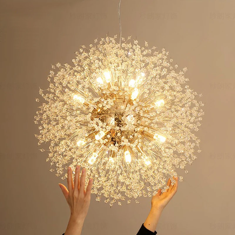 Modern Dandelion LED Lighting Pendant Lights LIGHTING Body Color : Golden 40cm 8|Golden 50cm|Chrome 40cm|Chrome 50cm|Golden 55cm|Chrome 55cm|Golden 60cm|Chrome 60cm Modern Dandelion LED Lighting Pendant Lights LIGHTING Body Color : Golden 40cm 8|Golden 50cm|Chrome 40cm|Chrome 50cm|Golden 55cm|Chrome 55cm|Golden 60cm|Chrome 60cm
