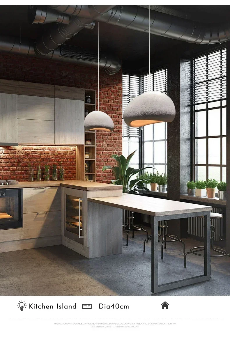 Modern Dining Table Pendant Lights E27 Home Decor