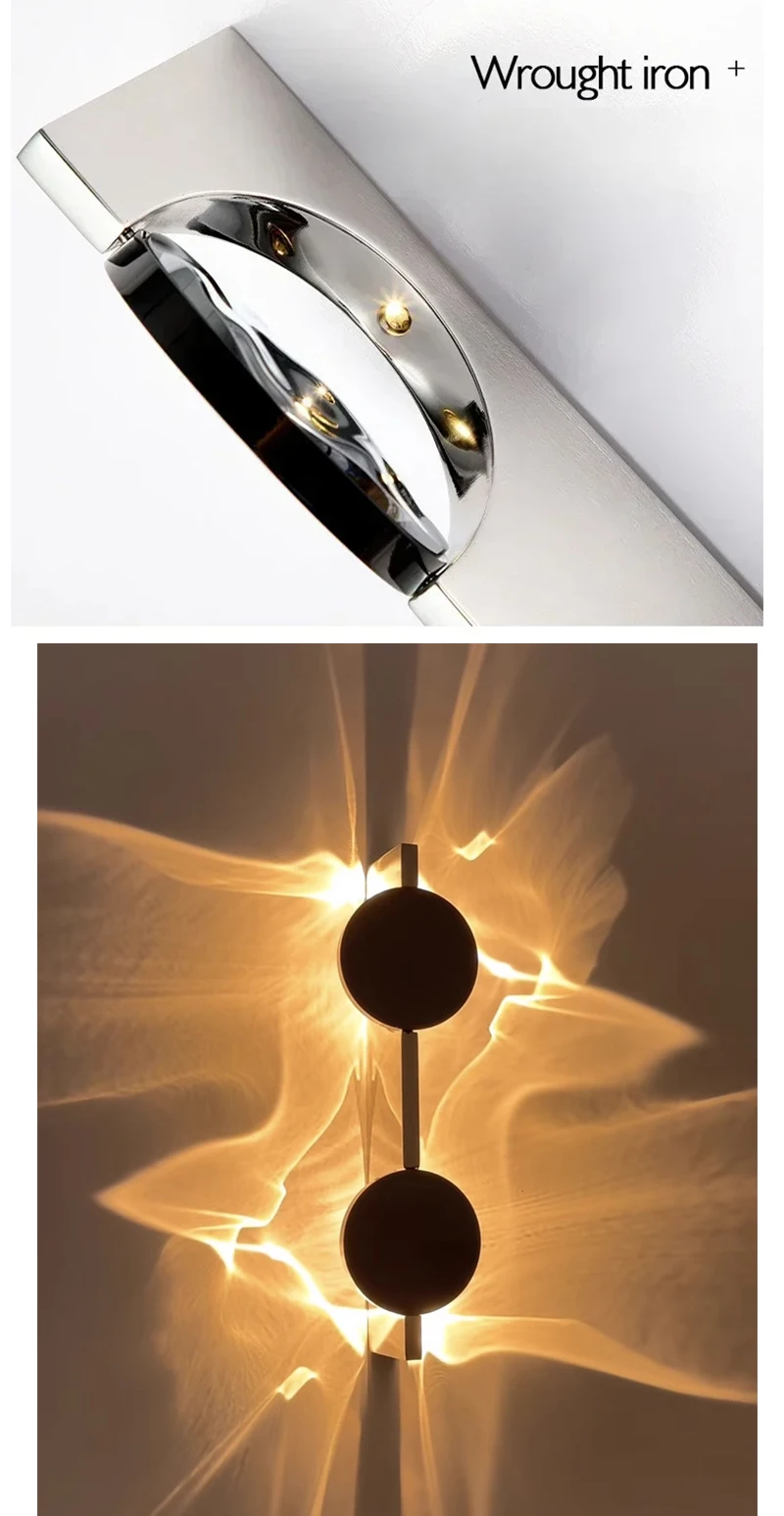 Modern LED Wall Light Rotatable Corrugated Wall lamp