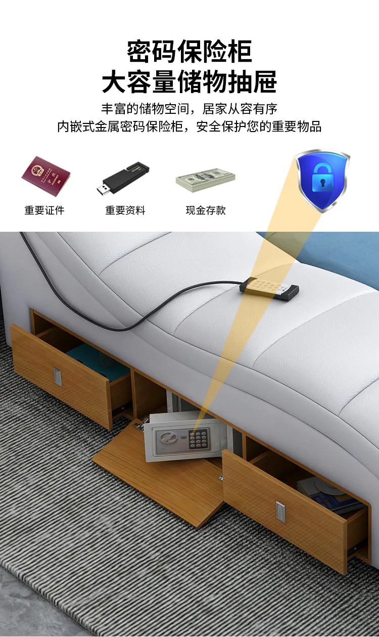 Modern Princess Smart Full Size Double Bed Modern Princess Smart Full Size Double Bed