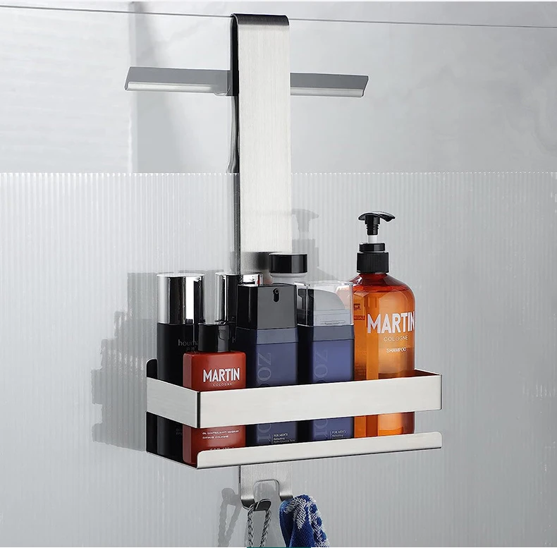 Movable Bathroom Shelves No Drill Shelf