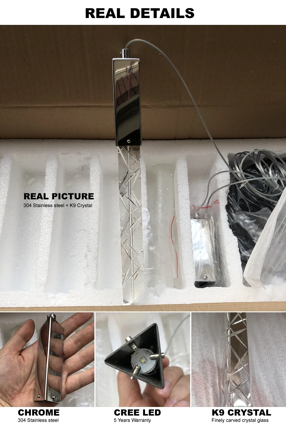 New Staircase Chandelier LED New Staircase Chandelier LED