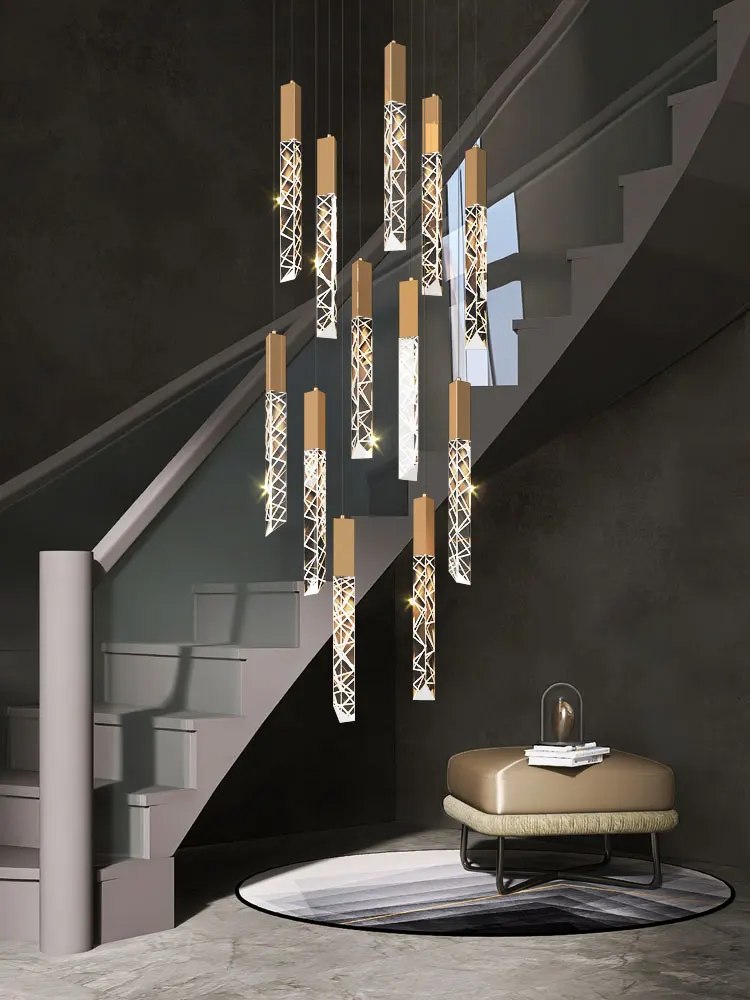New Staircase Chandelier LED LIGHTING Body Color : 3 heads|5 heads|7 heads|10 heads|14 heads(Spiral)|14 heads-1|14 heads|18 heads|18 heads(Spiral)|26 heads-1|26 heads|26 heads(Spiral)|22 heads|22 heads(Spiral)|30 heads|30 heads(Spiral)|36 heads|36 heads(Spiral)|1 head New Staircase Chandelier LED LIGHTING Body Color : 3 heads|5 heads|7 heads|10 heads|14 heads(Spiral)|14 heads-1|14 heads|18 heads|18 heads(Spiral)|26 heads-1|26 heads|26 heads(Spiral)|22 heads|22 heads(Spiral)|30 heads|30 heads(Spiral)|36 heads|36 heads(Spiral)|1 head