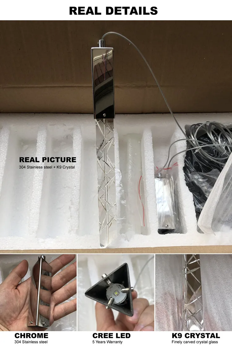 New Staircase Chandelier LED New Staircase Chandelier LED