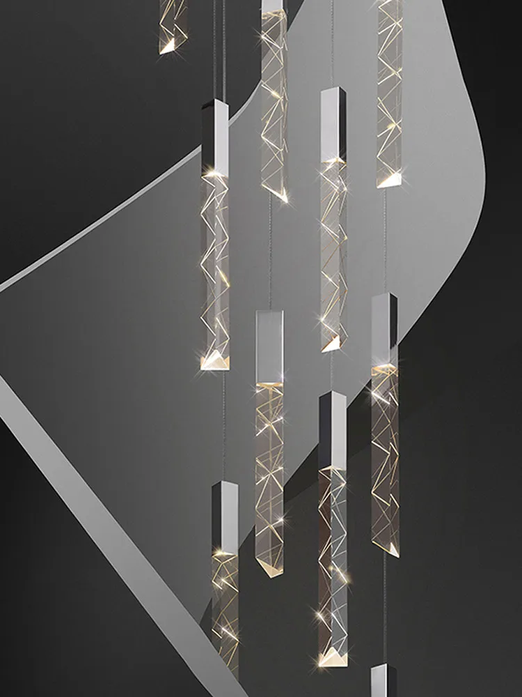 New Staircase Chandelier LED New Staircase Chandelier LED