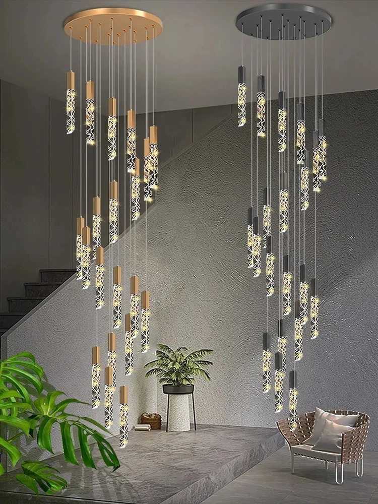 New Staircase Chandelier LED LIGHTING Body Color : 3 heads|5 heads|7 heads|10 heads|14 heads(Spiral)|14 heads-1|14 heads|18 heads|18 heads(Spiral)|26 heads-1|26 heads|26 heads(Spiral)|22 heads|22 heads(Spiral)|30 heads|30 heads(Spiral)|36 heads|36 heads(Spiral)|1 head New Staircase Chandelier LED LIGHTING Body Color : 3 heads|5 heads|7 heads|10 heads|14 heads(Spiral)|14 heads-1|14 heads|18 heads|18 heads(Spiral)|26 heads-1|26 heads|26 heads(Spiral)|22 heads|22 heads(Spiral)|30 heads|30 heads(Spiral)|36 heads|36 heads(Spiral)|1 head