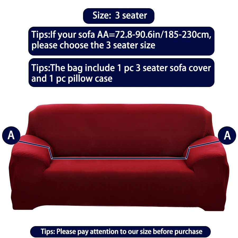 New solid color milk silk sofa cover New solid color milk silk sofa cover