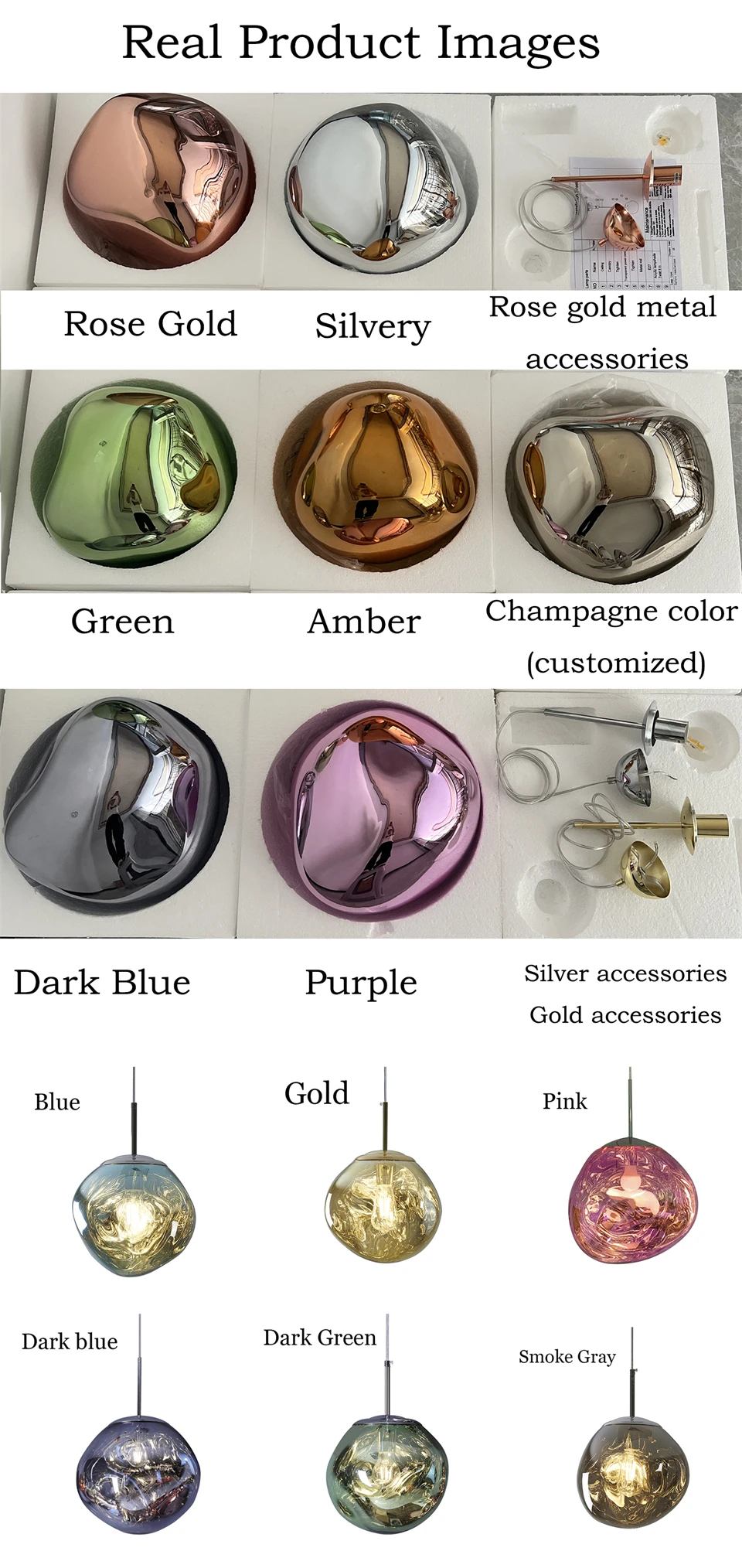 Nordic Ceiling Pendant Lamp Lava LED Pendant Light