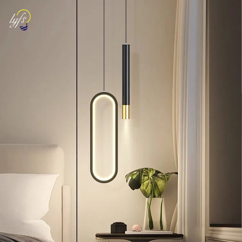 Nordic LED Pendant Light Hanging Lamps LIGHTING Body Color : Gold style|Black A style|Black B style Nordic LED Pendant Light Hanging Lamps LIGHTING Body Color : Gold style|Black A style|Black B style