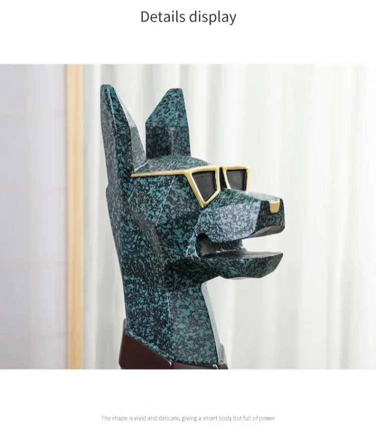 Resin Doberman Dog Statue Resin Doberman Dog Statue