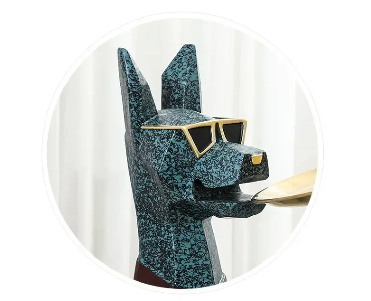 Resin Doberman Dog Statue Resin Doberman Dog Statue