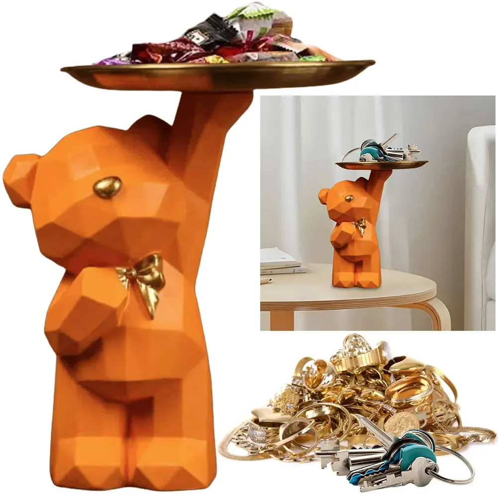 Resin Storage Box Crafts Geometric Bear Resin Desk Decoration FIGURINES & MINIATURES Color : 17.5cm pink|17.5cm white|17.5cm Light green|17.5cm dark green|type A|17.5cm Orange|type B|type C|type D|type E Resin Storage Box Crafts Geometric Bear Resin Desk Decoration FIGURINES & MINIATURES Color : 17.5cm pink|17.5cm white|17.5cm Light green|17.5cm dark green|type A|17.5cm Orange|type B|type C|type D|type E