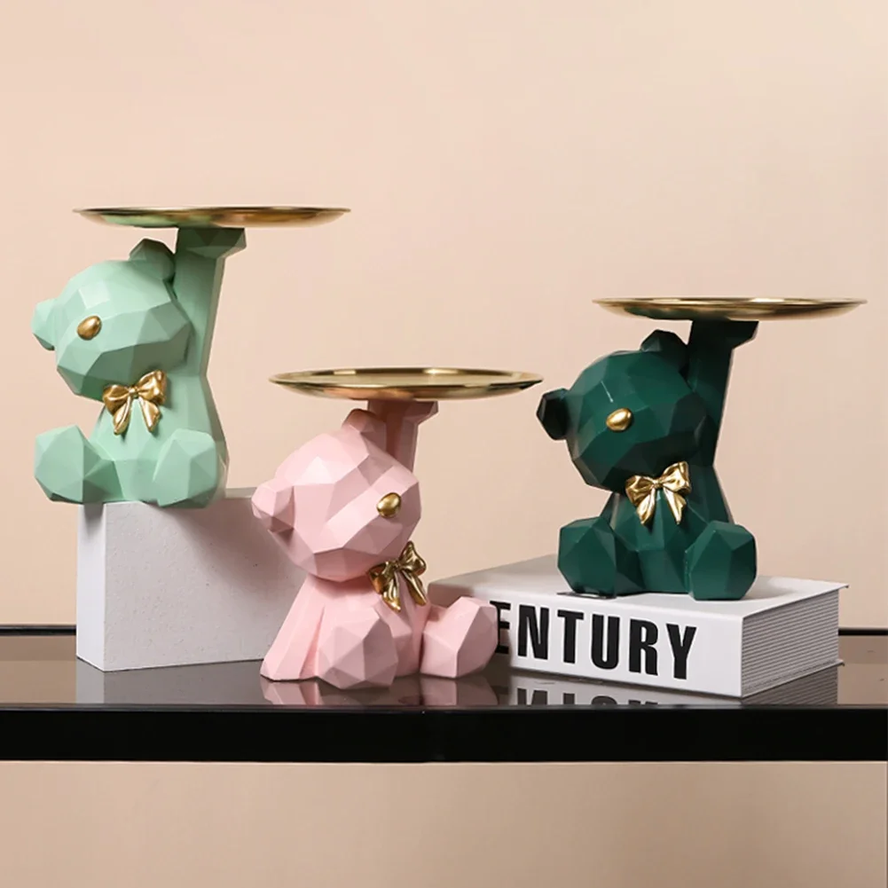 Resin Storage Box Crafts Geometric Bear Resin Desk Decoration FIGURINES & MINIATURES Color : 17.5cm pink|17.5cm white|17.5cm Light green|17.5cm dark green|type A|17.5cm Orange|type B|type C|type D|type E Resin Storage Box Crafts Geometric Bear Resin Desk Decoration FIGURINES & MINIATURES Color : 17.5cm pink|17.5cm white|17.5cm Light green|17.5cm dark green|type A|17.5cm Orange|type B|type C|type D|type E
