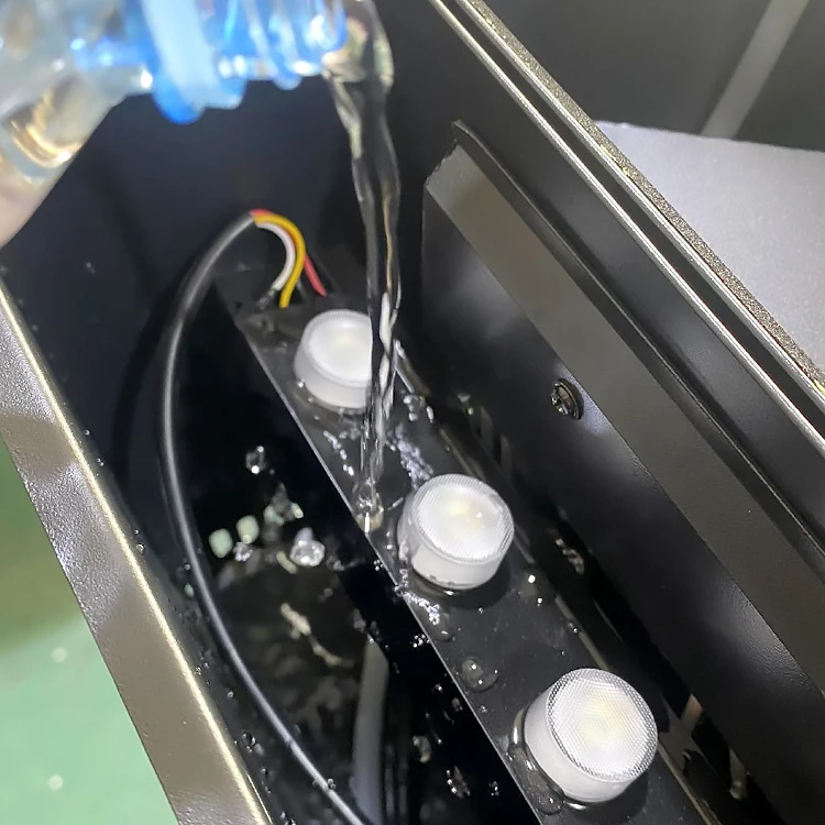 Smart Home 3D Fireplace Water Steam Humidifier LED Decorative