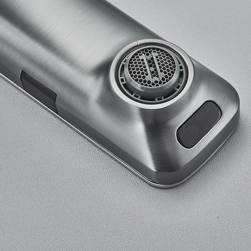 Smart Sensor LED Faucet Bathroom Basin Infrared Faucet Kitchen Sink Mixer Tap Hot and Cold Vanity Touchless Tap Digital Display