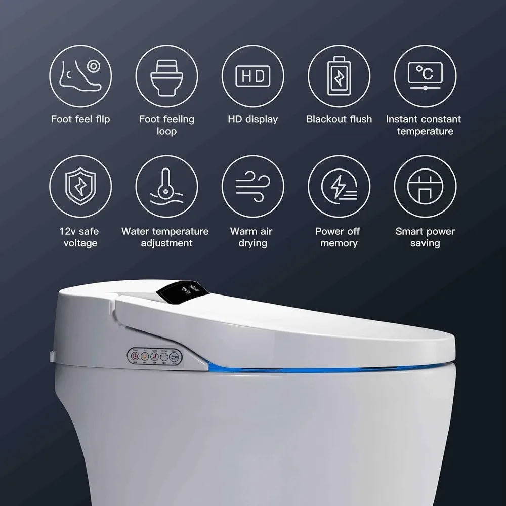 Smart Toilet, One Piece Bidet Toilet for Bathrooms Smart Toilet, One Piece Bidet Toilet for Bathrooms