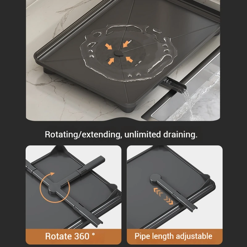 Stainless Steel Dish Drying Rack Color : White single rack|Black suit|Black single rack|White suit Stainless Steel Dish Drying Rack Color : White single rack|Black suit|Black single rack|White suit