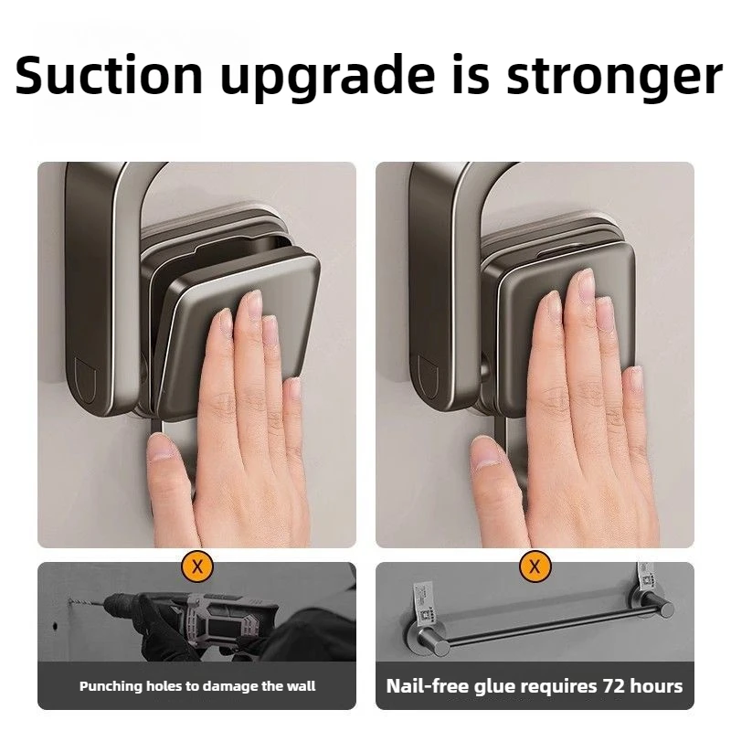 Suction Cup Folding Towel Rack Suction Cup Folding Towel Rack