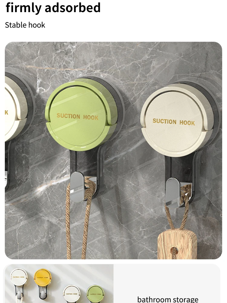 Suction Hooks Strong Vacuum Power Traceless