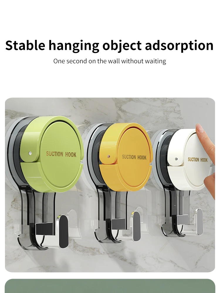 Suction Hooks Strong Vacuum Power Traceless