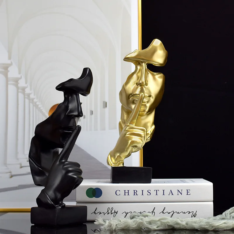 Thinker Statue FIGURINES & MINIATURES Color : Bronze|Black|White|Gold Thinker Statue FIGURINES & MINIATURES Color : Bronze|Black|White|Gold