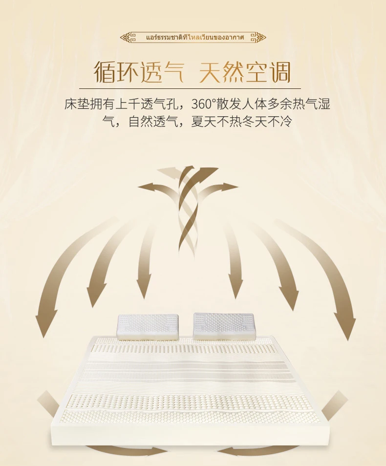 Top 100% Natural Latex Mattress