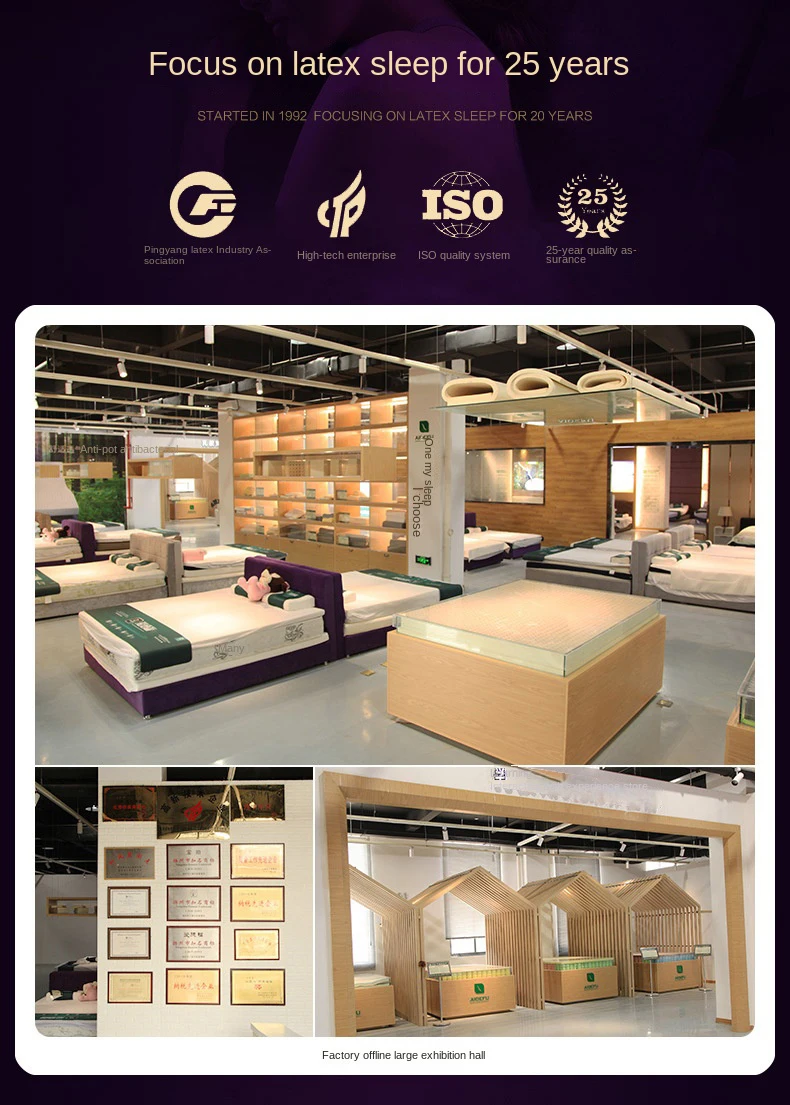 Top 100% Natural Latex Mattress