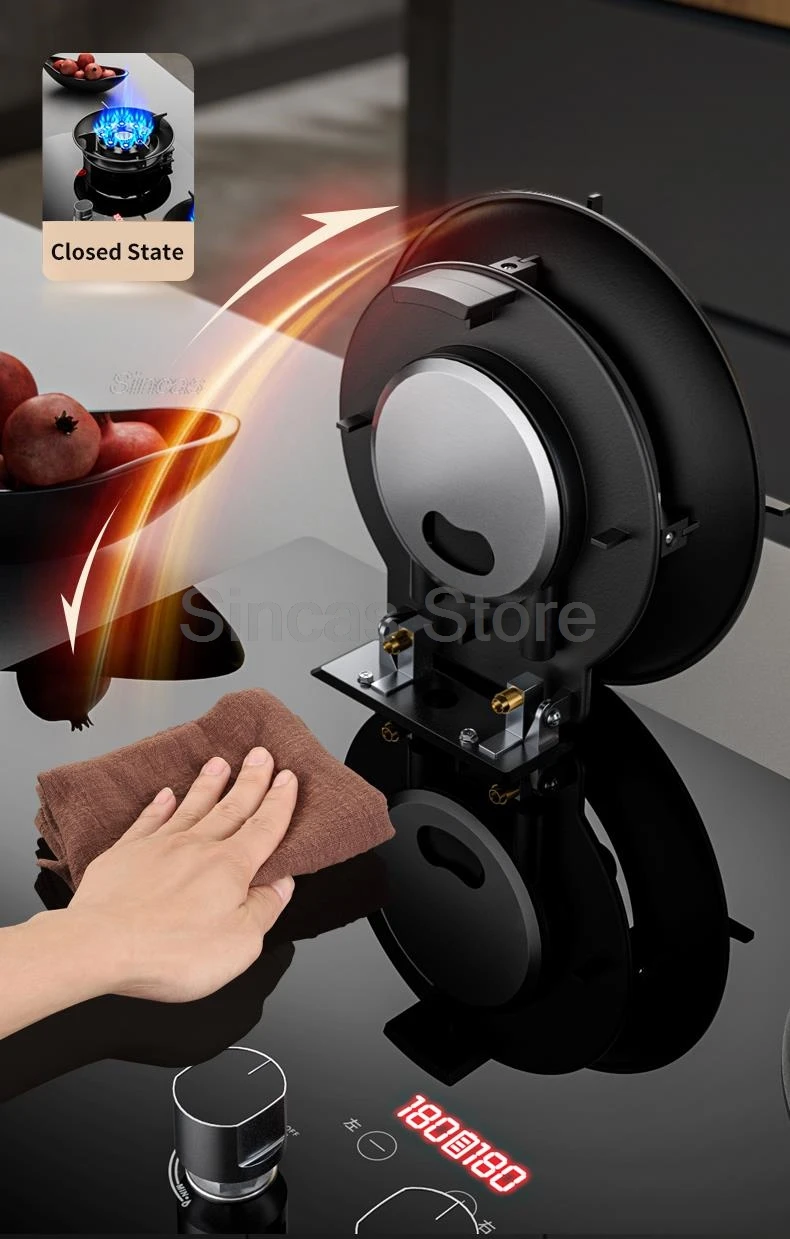 Two-burner Gas Stove Desktop Two-burner Gas Stove Desktop