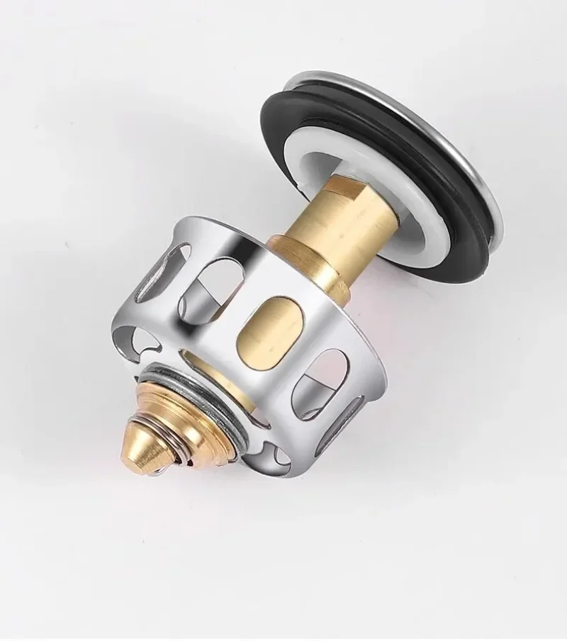 Universal Metal Filter Valve Pop-up Drainer Universal Metal Filter Valve Pop-up Drainer