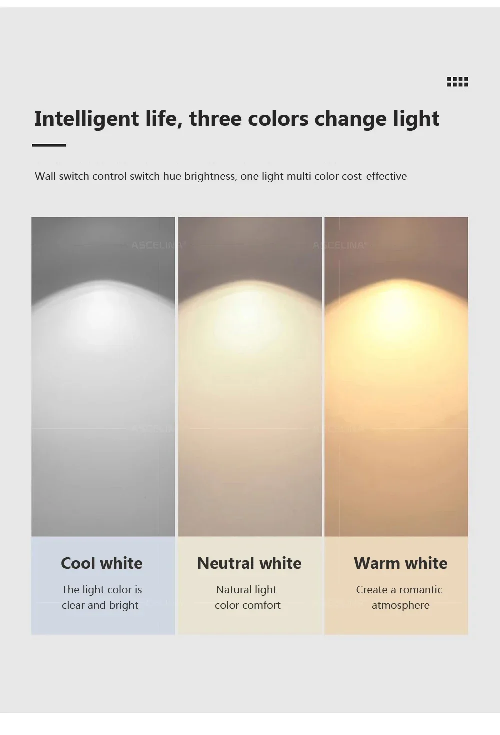 Wall Lamp LED Long Strip 60/80 Wall Sconce Home Decora