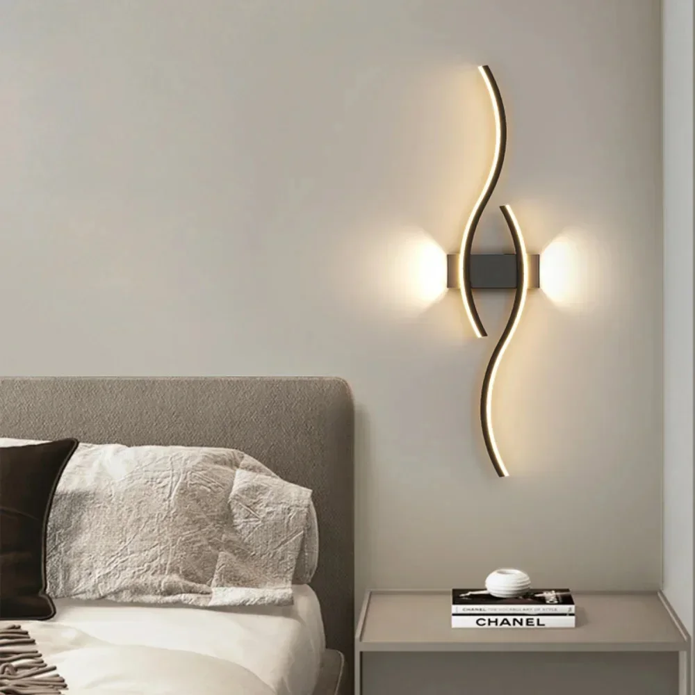 Wall Lamp LED Long Strip 60/80 Wall Sconce Home Decora