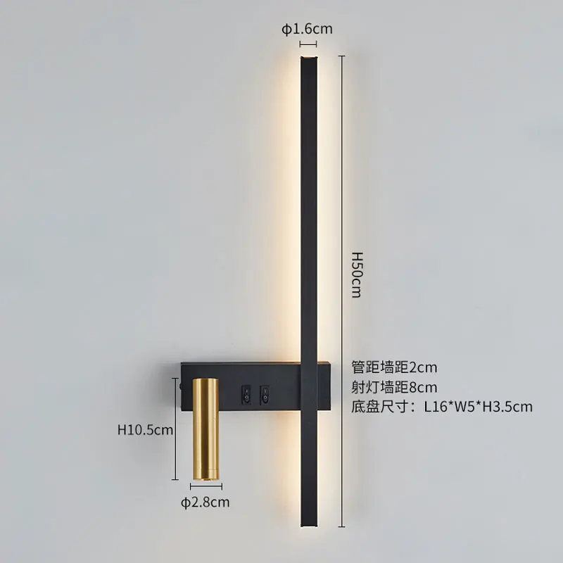 Wall lamp Nordic modern black and white minimalist living room LIGHTING Lampshade Color : A1|A2|B1|B2|B3|B4|B5|B6|B7|B8 Wall lamp Nordic modern black and white minimalist living room LIGHTING Lampshade Color : A1|A2|B1|B2|B3|B4|B5|B6|B7|B8