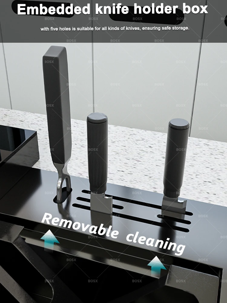 Waterfall Stainless Steel Kitchen Sink Multifunction Digital Display Faucet Wash Dish and Vegetables Basin Large Single Slot Waterfall Stainless Steel Kitchen Sink Multifunction Digital Display Faucet Wash Dish and Vegetables Basin Large Single Slot