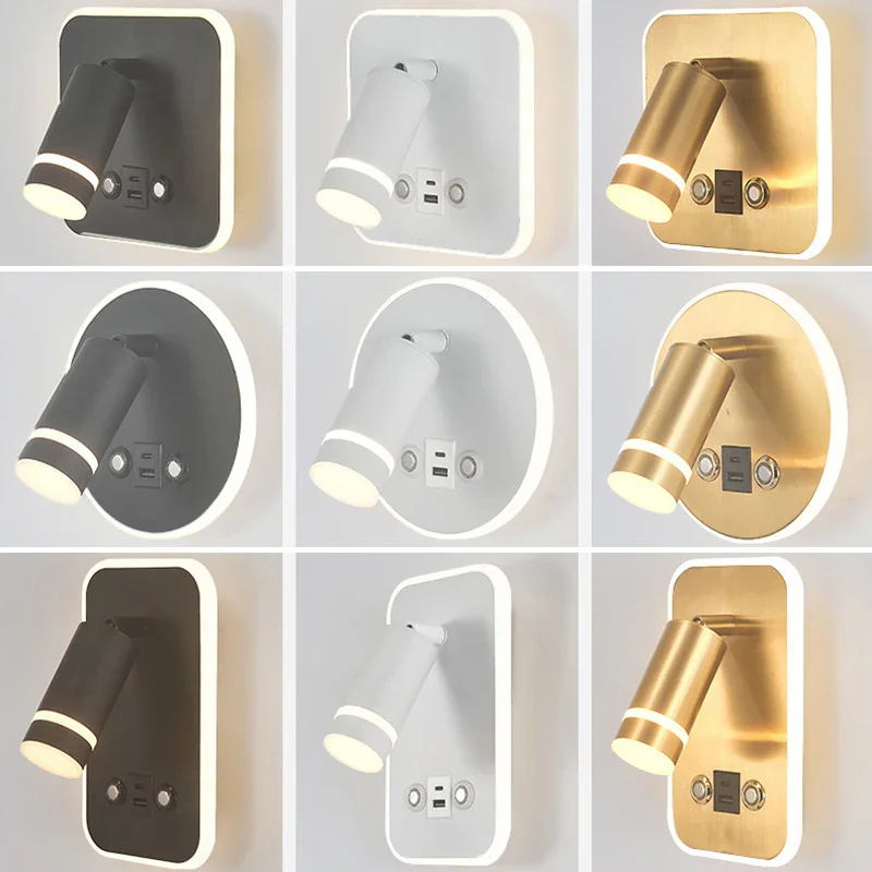 metal Body Acrylic Lampshade Spot Dimming Sconce Light LIGHTING Lampshade Color : Square-Black|Square-White|Square-Copper|Rectangle-Black|Rectangle-White|Rectangle-Copper|Square-Black-USB|Square-White-USB|Square-Copper-USB|Rectangle-Black-USB|Rectangle-White-USB|Rectangle-Copper-USB|Round-Black-USB|Round-White-USB|Round-Copper-USB metal Body Acrylic Lampshade Spot Dimming Sconce Light LIGHTING Lampshade Color : Square-Black|Square-White|Square-Copper|Rectangle-Black|Rectangle-White|Rectangle-Copper|Square-Black-USB|Square-White-USB|Square-Copper-USB|Rectangle-Black-USB|Rectangle-White-USB|Rectangle-Copper-USB|Round-Black-USB|Round-White-USB|Round-Copper-USB