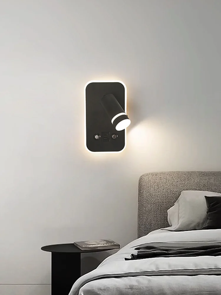 metal Body Acrylic Lampshade Spot Dimming Sconce Light