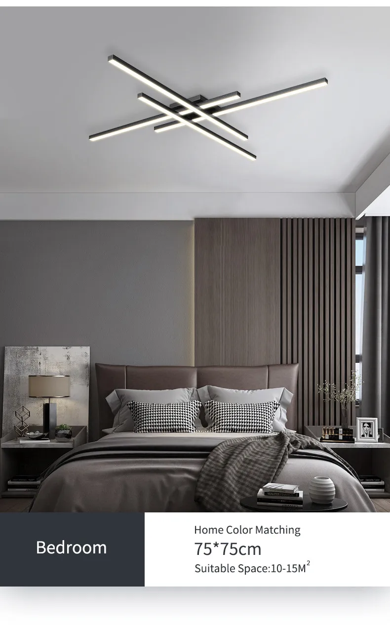 modern bedroom atmosphere duplex villa hall Nordic lamps modern bedroom atmosphere duplex villa hall Nordic lamps