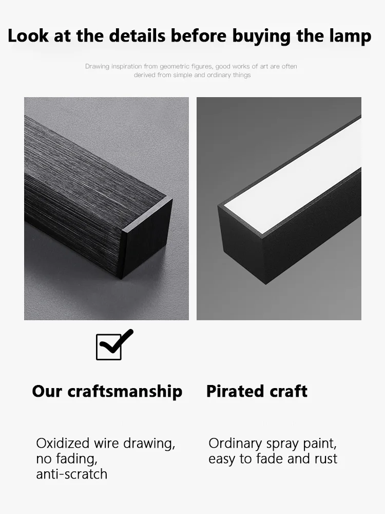 modern bedroom atmosphere duplex villa hall Nordic lamps Lampshade Color : Black 60cm-4Head|Black 75cm-4Head|Black 120cm-4Head|Black 150cm-4Head|Black 120cm-6Head|Black 150cm-6Head|White 60cm-4Head|White 75cm-4Head|White 120cm-4Head|White 150cm-4Head|White 120cm-6Head|White 150cm-6Head modern bedroom atmosphere duplex villa hall Nordic lamps Lampshade Color : Black 60cm-4Head|Black 75cm-4Head|Black 120cm-4Head|Black 150cm-4Head|Black 120cm-6Head|Black 150cm-6Head|White 60cm-4Head|White 75cm-4Head|White 120cm-4Head|White 150cm-4Head|White 120cm-6Head|White 150cm-6Head