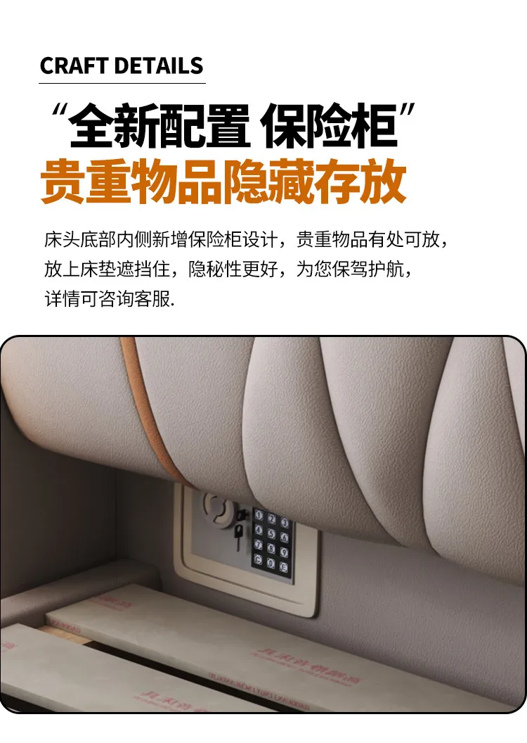 modern minimalist lit 150x200 180x200 200x220 cm Double bed