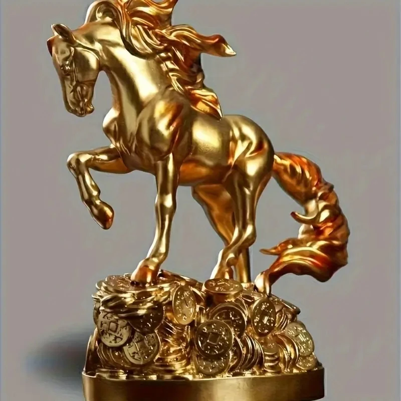 1 piece Horse statue decorative art wealth prophecy statue FIGURINES & MINIATURES 1 piece Horse statue decorative art wealth prophecy statue FIGURINES & MINIATURES