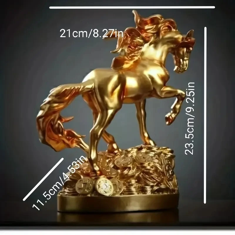 1 piece Horse statue decorative art wealth prophecy statue 1 piece Horse statue decorative art wealth prophecy statue