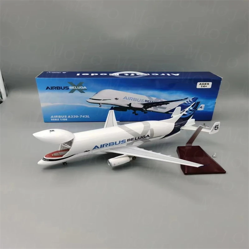 1:150 Scale 42cm Airbus Beluga A300-600 Resin Aircraft Model