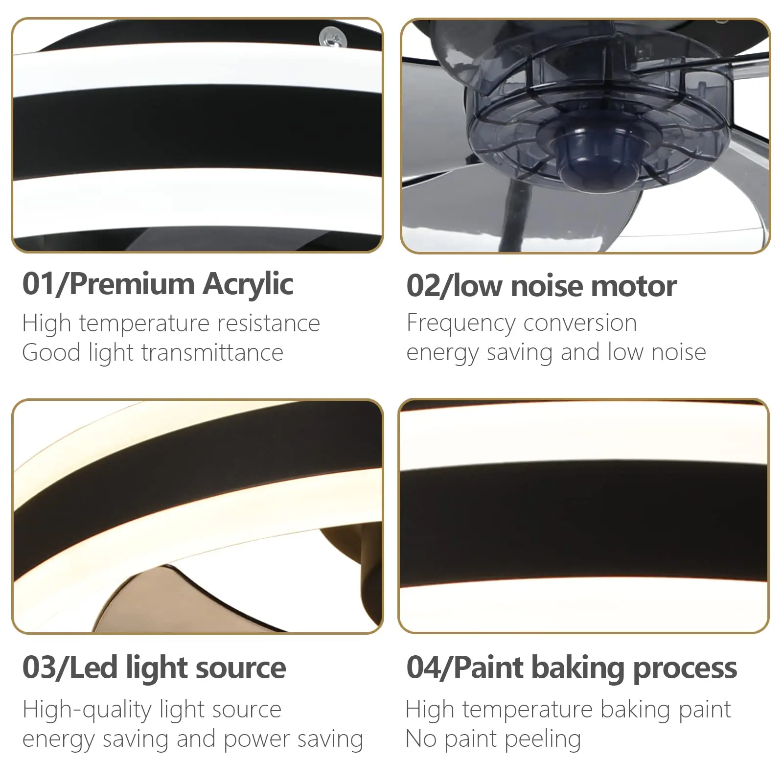 Modern Ceiling Fan With Lighting Silent LED Dimmable Ceiling Fan Modern Ceiling Fan With Lighting Silent LED Dimmable Ceiling Fan