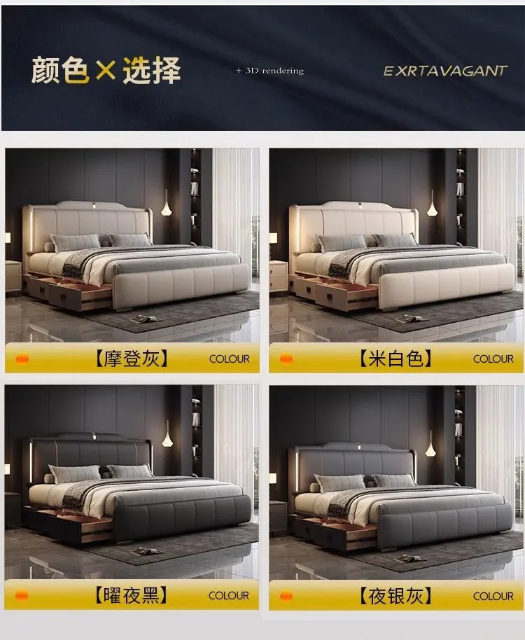 180x200 cm Double bed frame king size