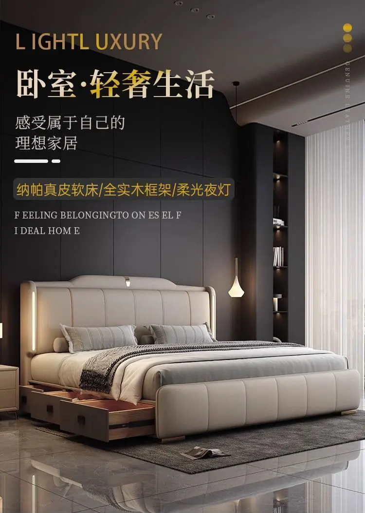 180x200 cm Double bed frame king size