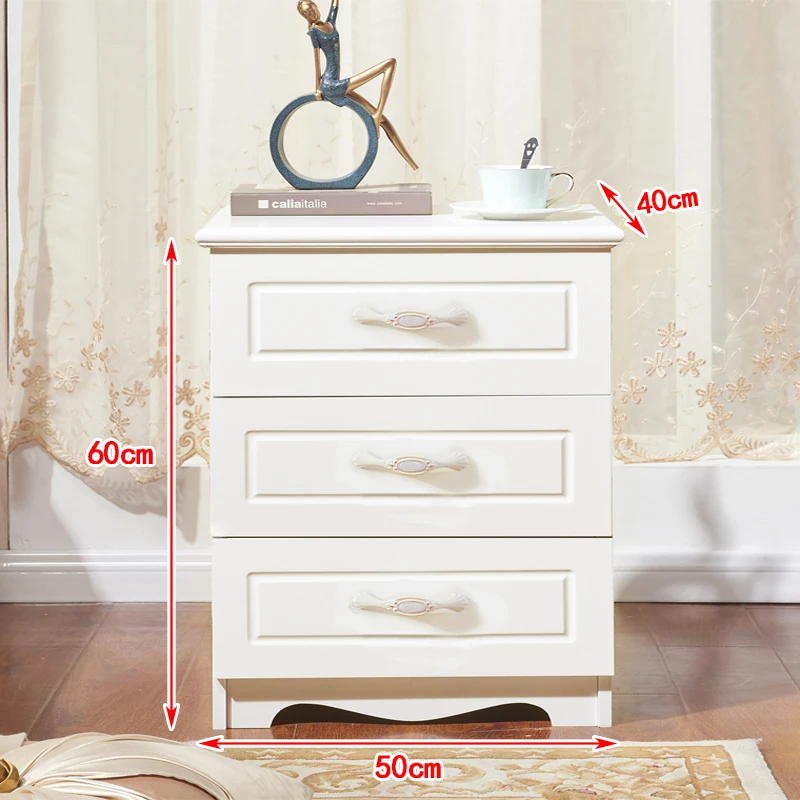 White Luxury Nightstand Mobile Bedroom Cabinets White Luxury Nightstand Mobile Bedroom Cabinets